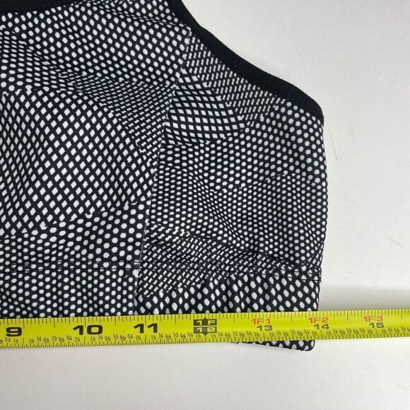 C9 by Champion Strappy Racer-Back Sports Bra (Black and White) - Picture 4 of 5